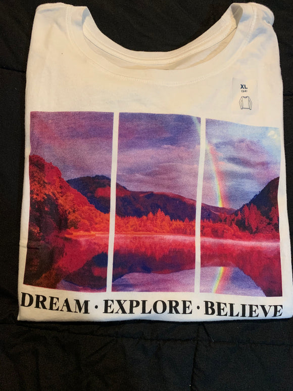 Dream.Explore.Believe Graphic Tee