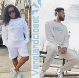 RICH Unisex Sweatshirt/ Short set