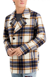 Men Plaid Jacket