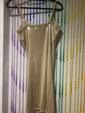 Champagne bodycon Cami dress