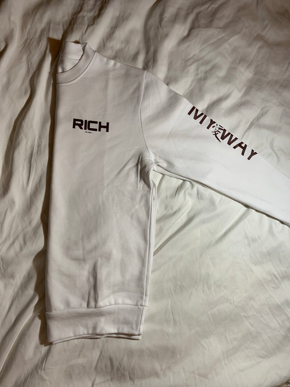 Men RICH ( My Way) Crew Neck sweatshirt (M)