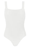 Basic Rib Square neck low back bodysuit