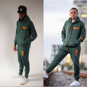 RICH Green Unisex Sweatsuit