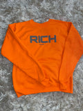 Orange Unisex Sweatshirt