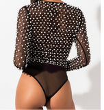 Pearl Mesh bodysuit