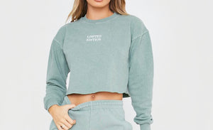 Limited Edition you are semi- cropped sweater