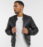 Bomber Leather Jacket