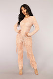 Festive Fringe Jumpsuit