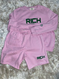 RICH Sweatshirt/Short set