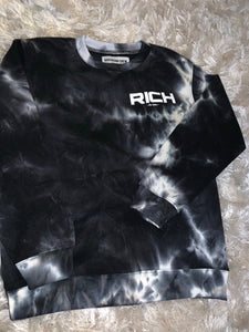 Women RICH Tie Dye Sweatshirt