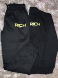 Men RICH Crew Neck Sweatsuit ( M )