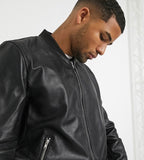 Bomber Leather Jacket