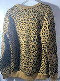 Men Cheetah print sweatshirt