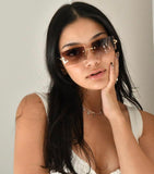 Rimless Sunglasses