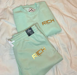 RICH Crew Neck Jogger Set