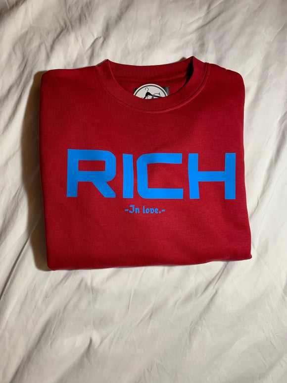 Men R Color Block Sweatshirt