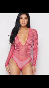 Pearl Mesh bodysuit